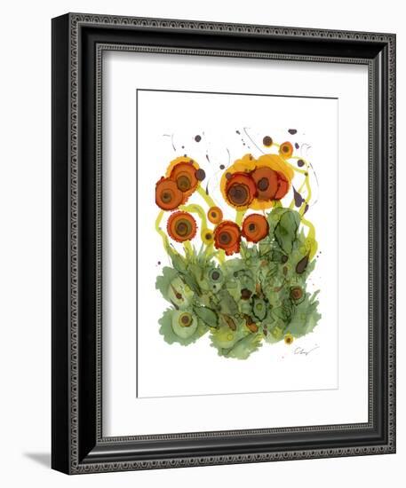 Poppy Whismy VII-Cheryl Baynes-Framed Art Print