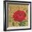 Poppy with Pattern-Kathrine Lovell-Framed Art Print