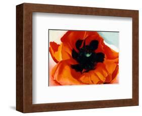 Poppy-Georgia O'Keeffe-Framed Art Print