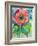 Poppy-Jeanette Vertentes-Framed Art Print