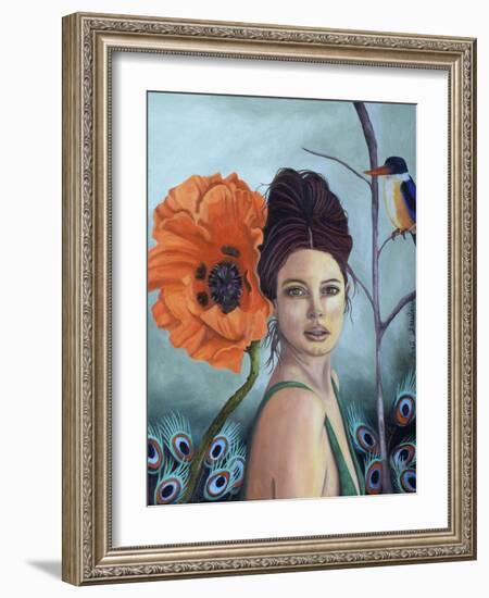 Poppy-Leah Saulnier-Framed Giclee Print