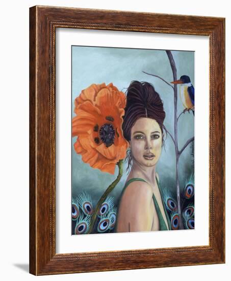 Poppy-Leah Saulnier-Framed Giclee Print