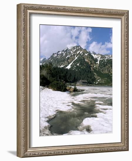 Popradske Pleso (Lake), High Tatra Mountains, Slovakia-Upperhall-Framed Photographic Print