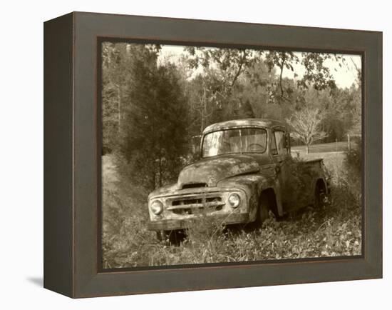 Pops Truck-Herb Dickinson-Framed Premier Image Canvas