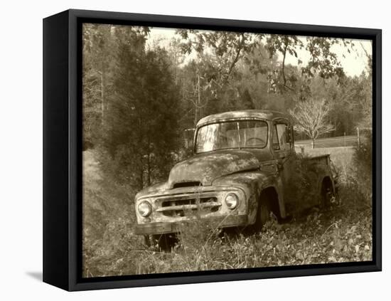 Pops Truck-Herb Dickinson-Framed Premier Image Canvas