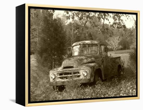 Pops Truck-Herb Dickinson-Framed Premier Image Canvas