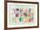 Popsicles Horizontal Stone-Mike Schick-Framed Art Print