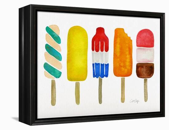 Popsicles-Cat Coquillette-Framed Premier Image Canvas