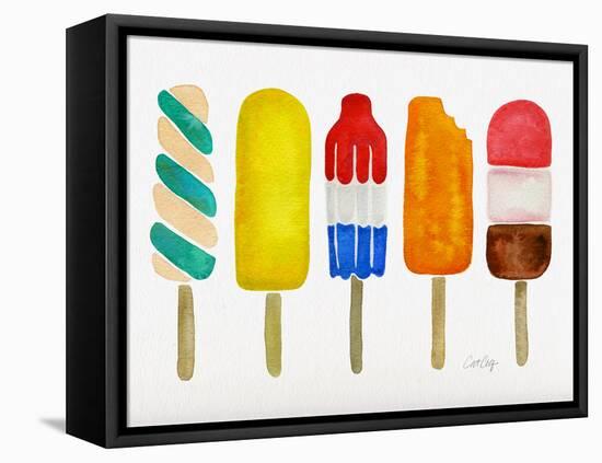 Popsicles-Cat Coquillette-Framed Premier Image Canvas