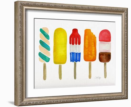 Popsicles-Cat Coquillette-Framed Art Print