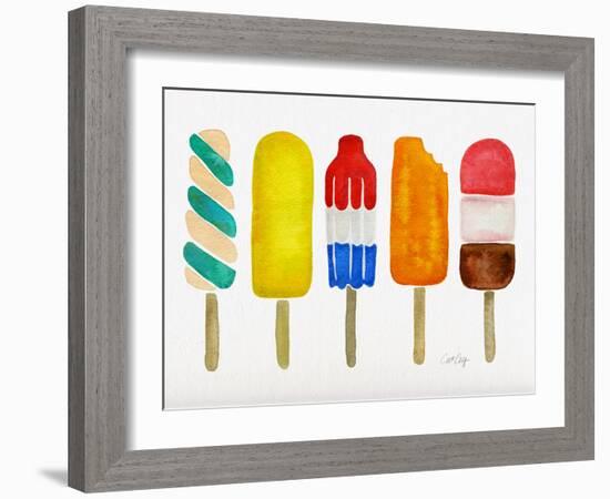 Popsicles-Cat Coquillette-Framed Art Print