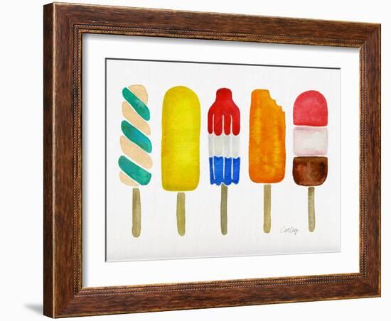 Popsicles-Cat Coquillette-Framed Art Print