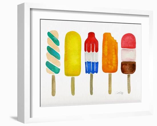 Popsicles-Cat Coquillette-Framed Art Print