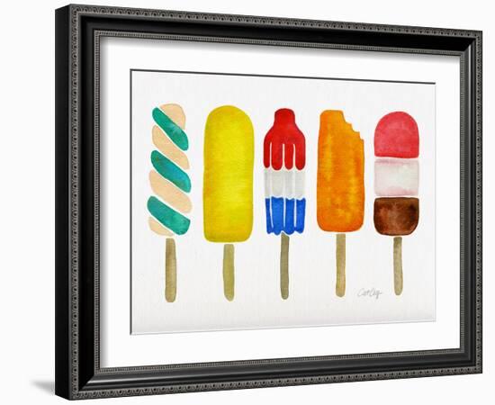 Popsicles-Cat Coquillette-Framed Art Print