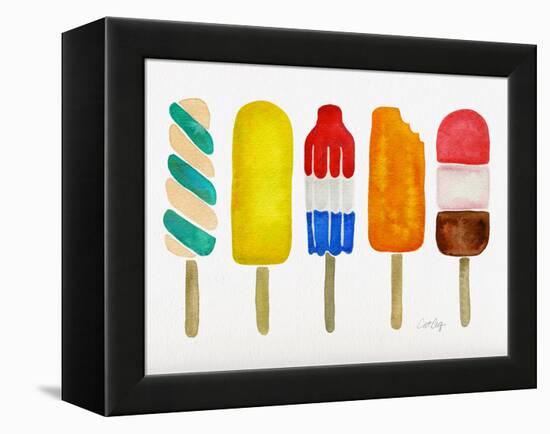 Popsicles-Cat Coquillette-Framed Stretched Canvas