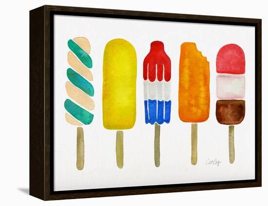 Popsicles-Cat Coquillette-Framed Stretched Canvas