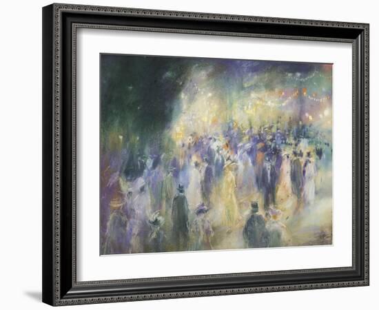 Popular Ball-Lucien Frank-Framed Giclee Print