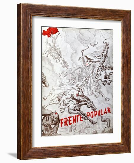 Popular Front Propaganda-null-Framed Giclee Print