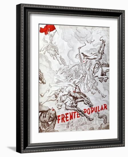 Popular Front Propaganda-null-Framed Giclee Print