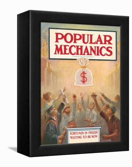 Popular Mechanics, April 1913-null-Framed Stretched Canvas