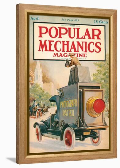 Popular Mechanics, April 1916-null-Framed Stretched Canvas