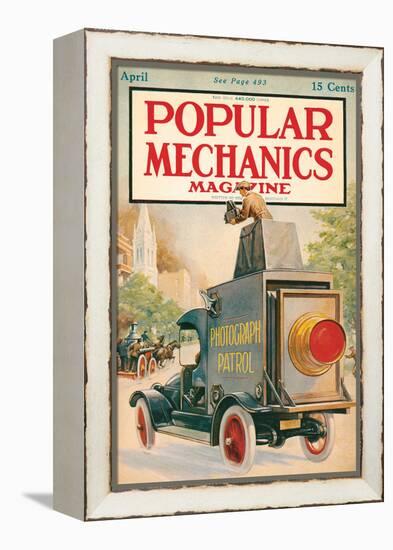 Popular Mechanics, April 1916-null-Framed Stretched Canvas