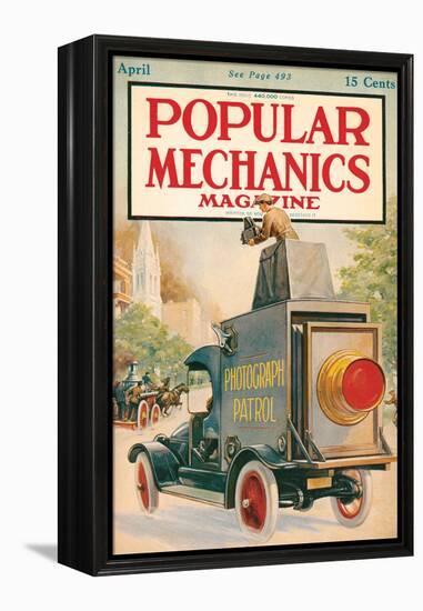 Popular Mechanics, April 1916-null-Framed Stretched Canvas