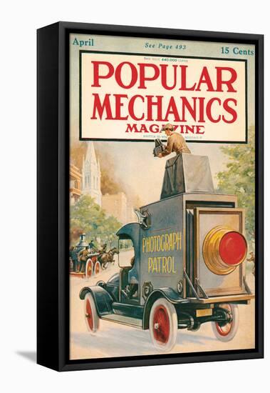 Popular Mechanics, April 1916-null-Framed Stretched Canvas