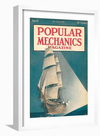 Popular Mechanics, April 1917-null-Framed Art Print