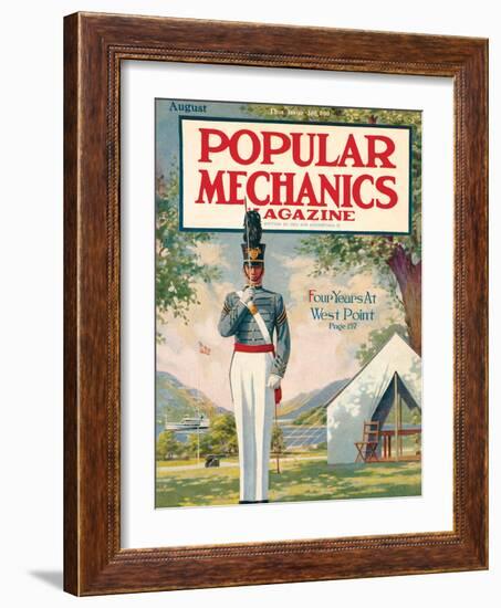 Popular Mechanics, August 1913-null-Framed Art Print