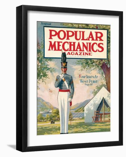 Popular Mechanics, August 1913-null-Framed Art Print