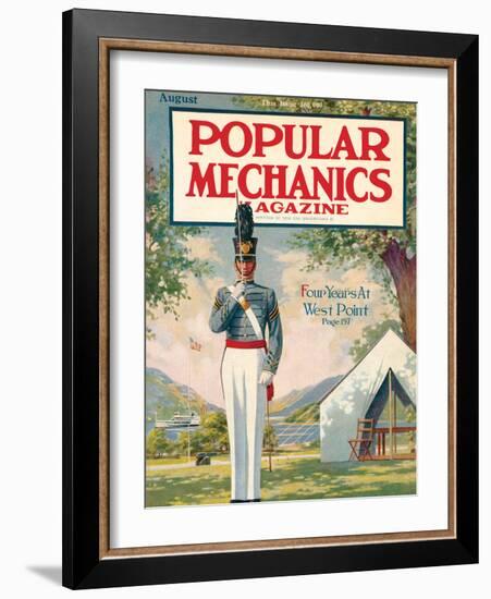 Popular Mechanics, August 1913-null-Framed Art Print