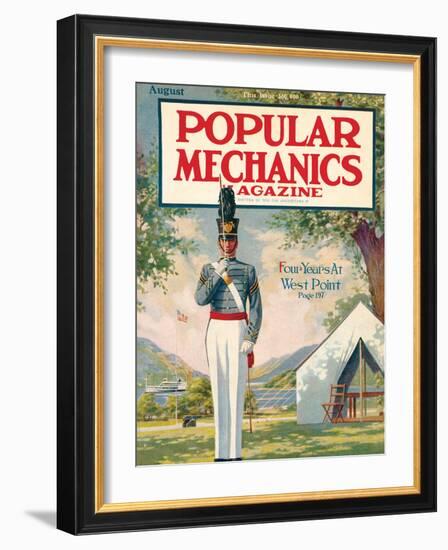 Popular Mechanics, August 1913-null-Framed Art Print