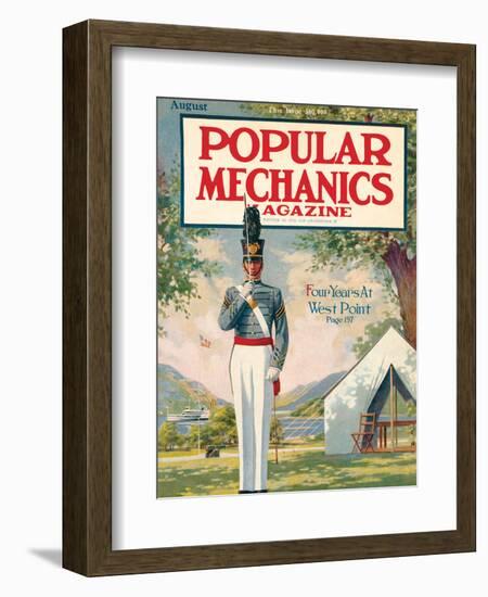 Popular Mechanics, August 1913-null-Framed Art Print