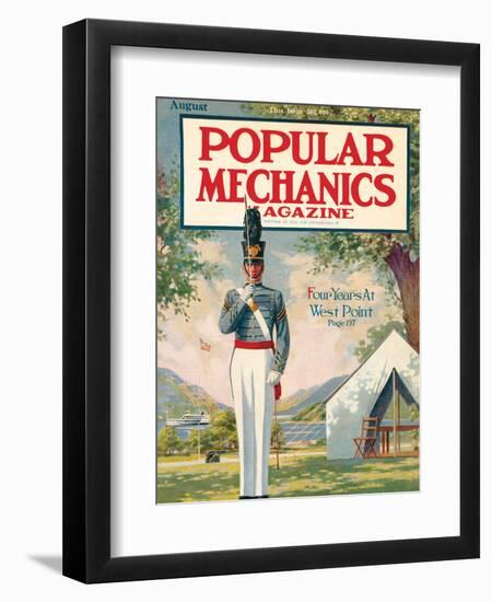 Popular Mechanics, August 1913-null-Framed Art Print