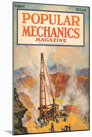 Popular Mechanics, August 1922-null-Mounted Art Print