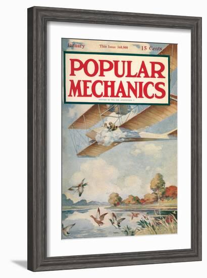 Popular Mechanics, January 1913-null-Framed Art Print