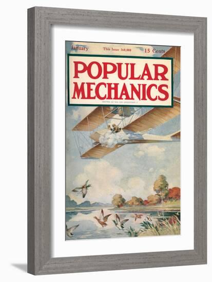 Popular Mechanics, January 1913-null-Framed Art Print