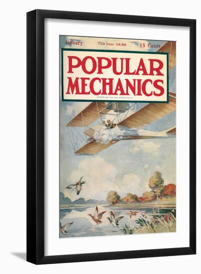 Popular Mechanics, January 1913-null-Framed Art Print