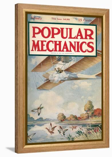 Popular Mechanics, January 1913-null-Framed Stretched Canvas