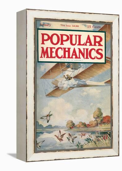 Popular Mechanics, January 1913-null-Framed Stretched Canvas