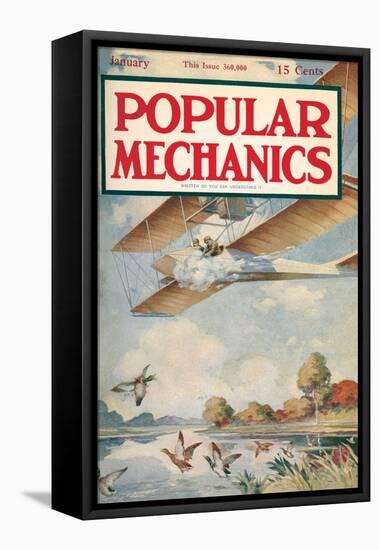 Popular Mechanics, January 1913-null-Framed Stretched Canvas