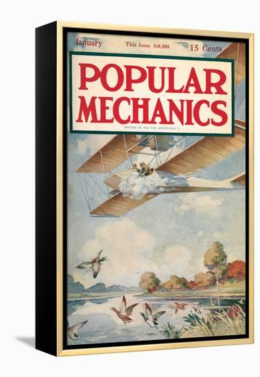 Popular Mechanics, January 1913-null-Framed Stretched Canvas