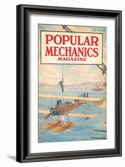 Popular Mechanics, July 1916-null-Framed Art Print