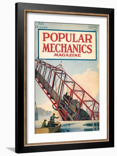 Popular Mechanics, July 1918-null-Framed Art Print