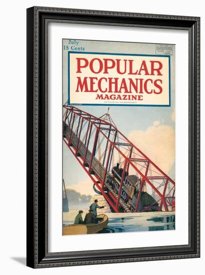 Popular Mechanics, July 1918-null-Framed Art Print