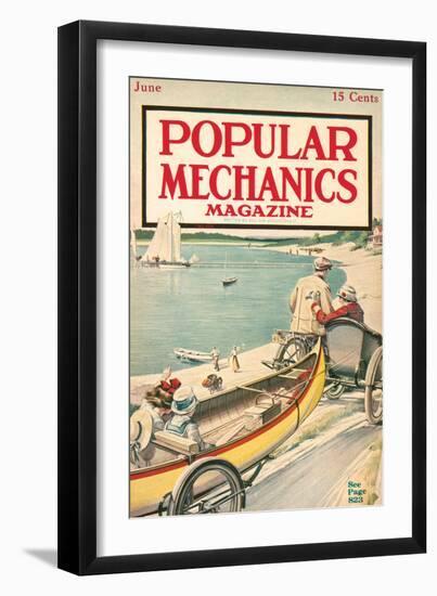 Popular Mechanics, June 1915-null-Framed Art Print