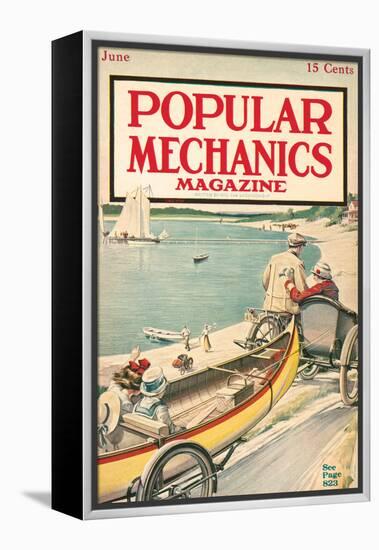 Popular Mechanics, June 1915-null-Framed Stretched Canvas