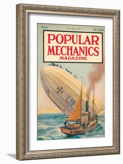 Popular Mechanics, June 1916-null-Framed Art Print