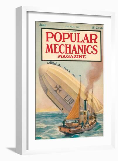 Popular Mechanics, June 1916-null-Framed Art Print